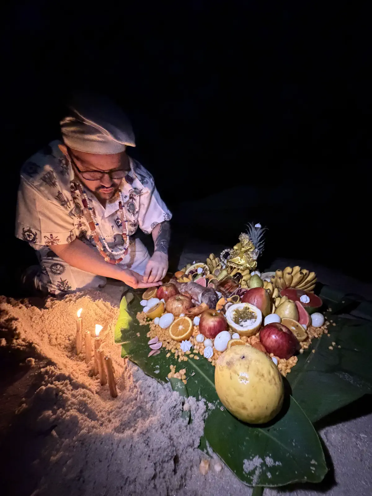 Trabalho espiritual com velas e cartas — imagem 01